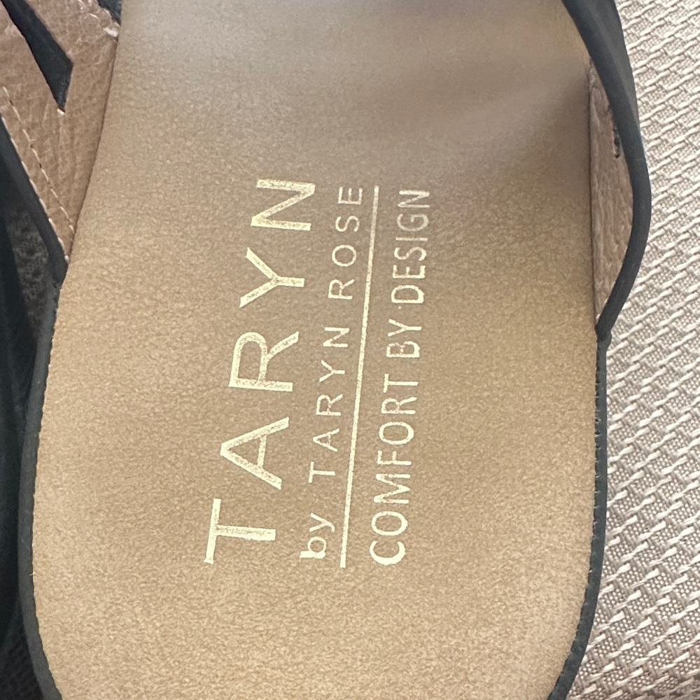 Taryn Rose Navy Women's Sandals - Picture 2 of 6
